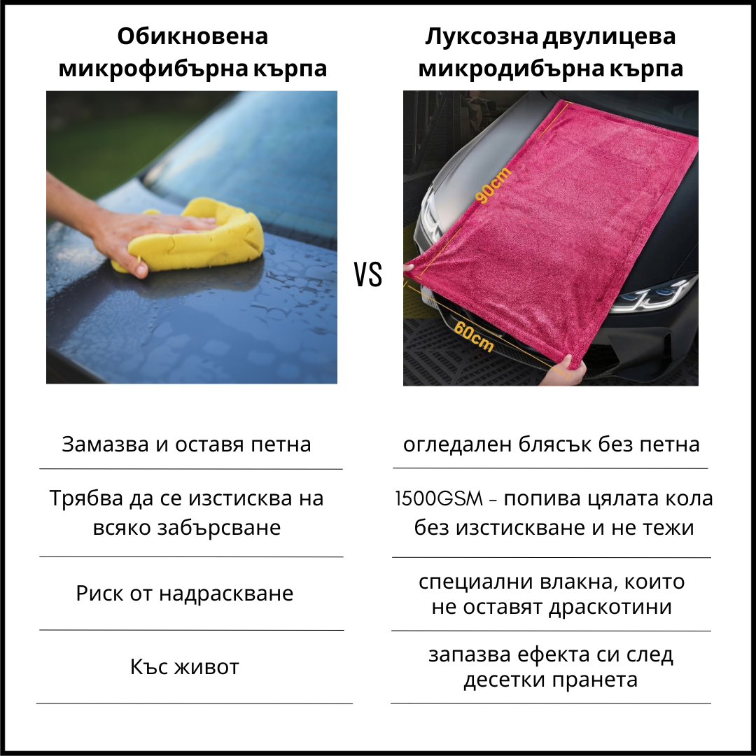 Детайлинг кърпа розова за жени