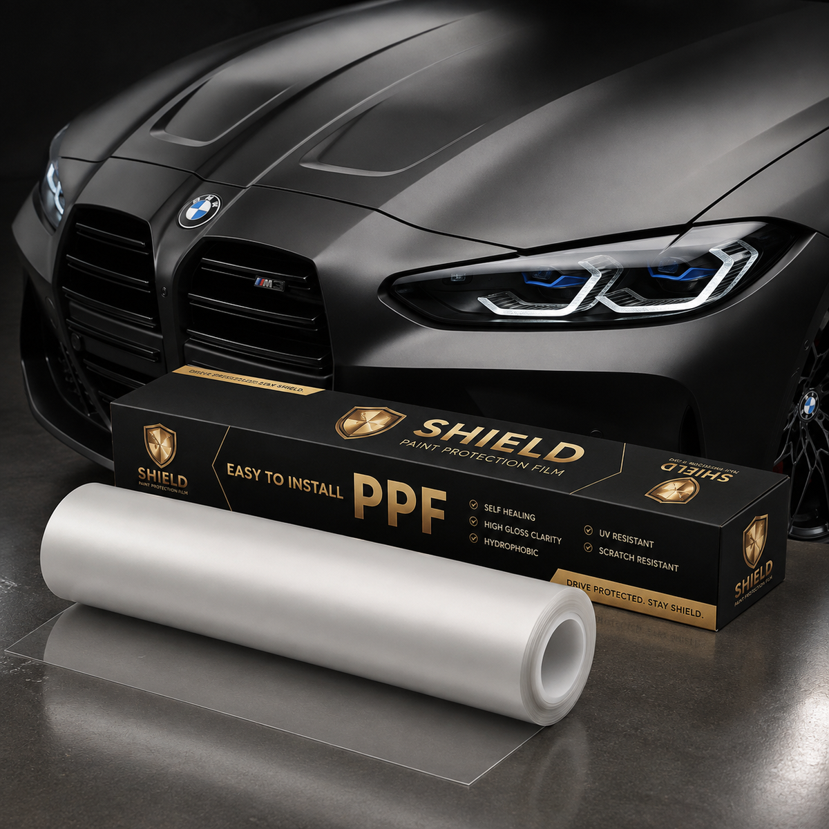 Премиум сатенено PPF фолио 10г. гаранция – S SHIELD, Stopi Tint Пловдив